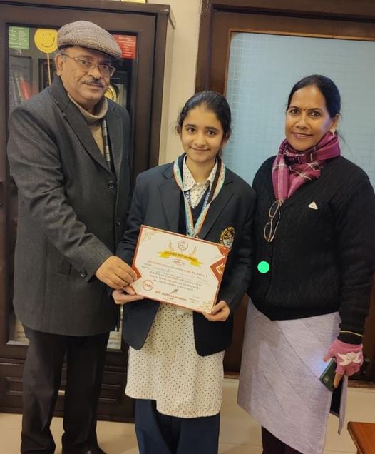  Students shine at International Hindi Olympiad