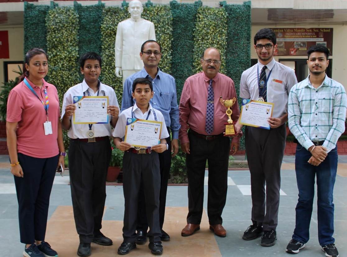 Kundanites Under 17 Boys Team Secures 2nd Position in Ludhiana Sahodhya Chess Championship